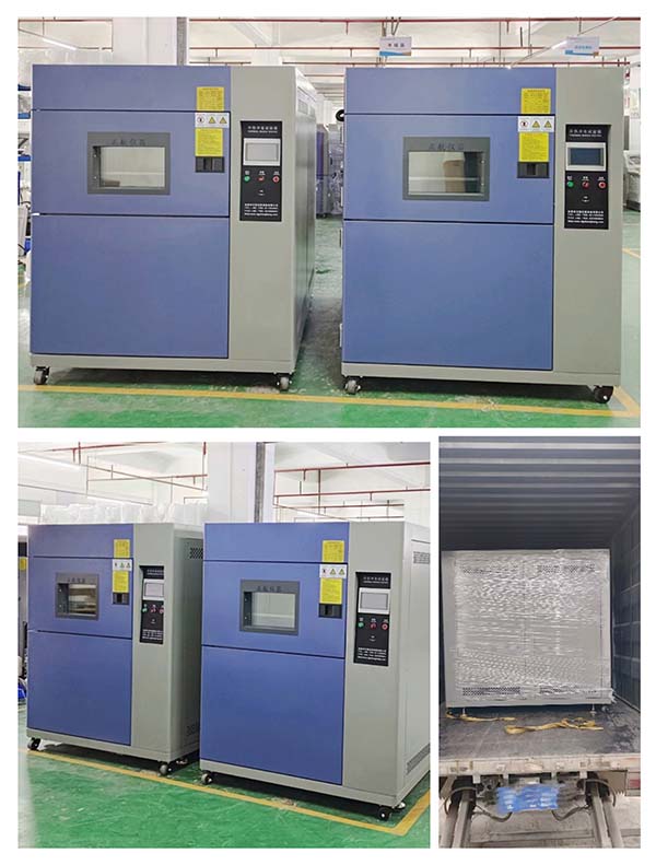 非标冷热冲击试验箱， 2台送货广州老客户公司。