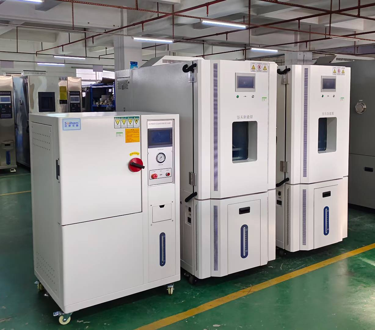 2台定制408L恒温恒湿箱、1台PCT高速加速老化试验 2台定制408L恒温恒湿箱、1台PCT高速加速老化试验